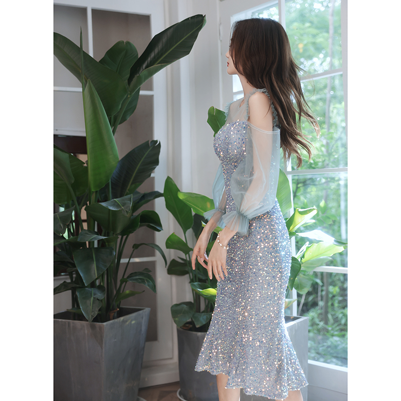 ชุดราตรี ชุดราตรีสวยหรู แบบ ทันสมัย Evening dress