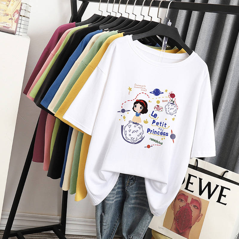เสื้อโอเวอร์ไซส์เกาหลี เสื้อยืดพลัสไซส์ เสื้อยืดคนอ้วน เสื้อยืดโอเวอร์ไซส์ผู้หญิง