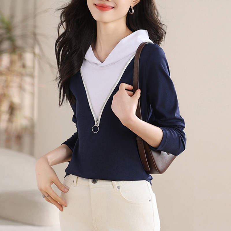 เสื้อเชิ้ตผู้หญิงแขนยาว เสื้อเชิ้ตผู้หญิงใส่ทํางาน 390 บาทต่อชิ้น ฟรีค่าจัดส่ง