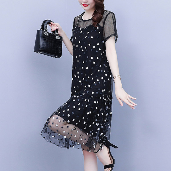 เดรสไซส์ใหญ่ ชุดเดรสสาวพลัสไซส์ เดรสเรียบหรู ไซส์ใหญ่ BY SHUYA