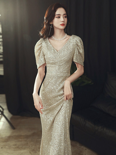 ชุดราตรี ชุดราตรีสวยหรู แบบ ทันสมัย Evening dress