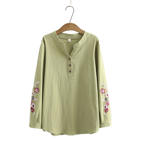 เสื้อลินินสไตล์ผู้ใหญ่ เสื้อคุณแม่ เสื้อผู้ใหญ่ แบรนด์ LININ