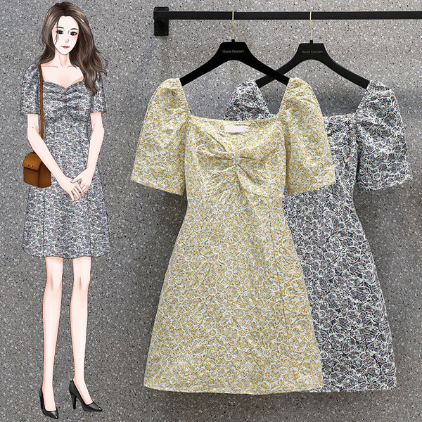 เดรสคนอ้วน เดรสสาวอวบ ชุดเดรสคนอ้วนวัยรุ่น BY PLUS SIZE Girl