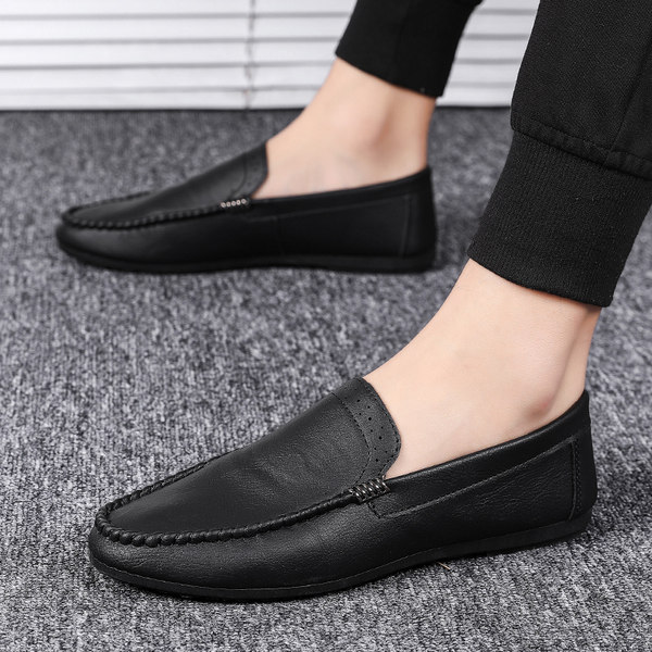 รองเท้าหนังผู้ชาย มีไซส์39-44 รองเท้าโลฟเฟอร์ชาย Slip-On Shoes