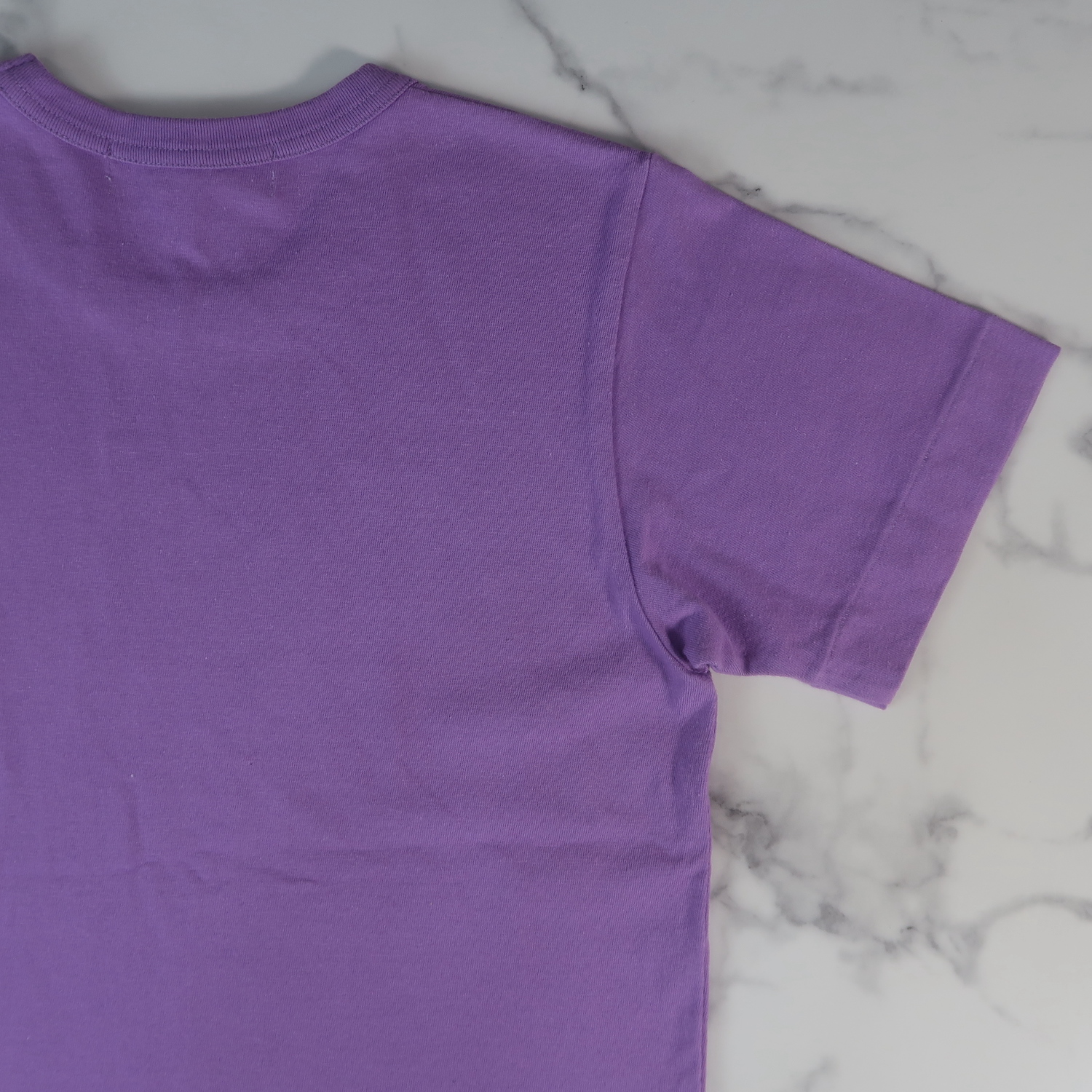 Comme Des Garcons Play Violet Cotton Red Heart Short Tee Size S
