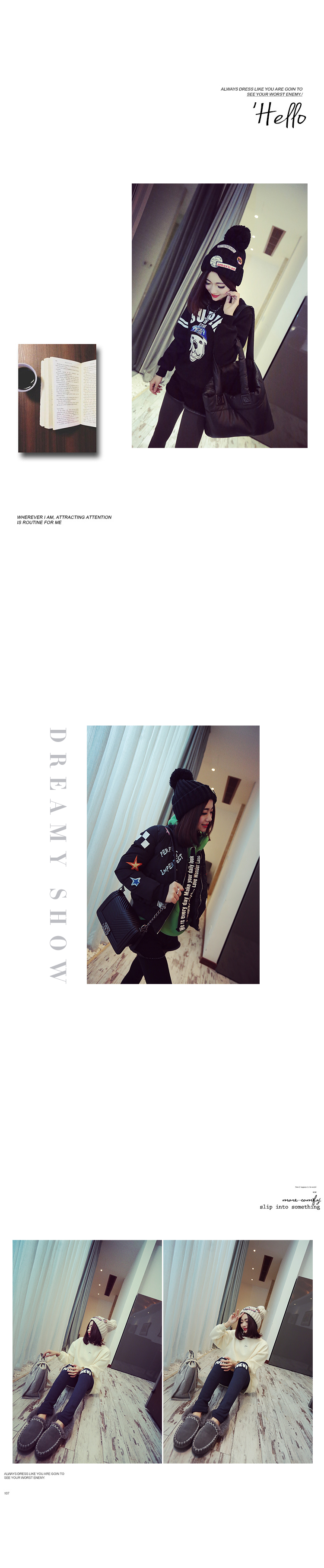 หมวกไหมพรม ทรงยอดฮิต เกาหลีสุดๆ ใครเป็นสาวกห้ามพลาด ด้านในบุขนนุ่มอุ่นมากจ้า