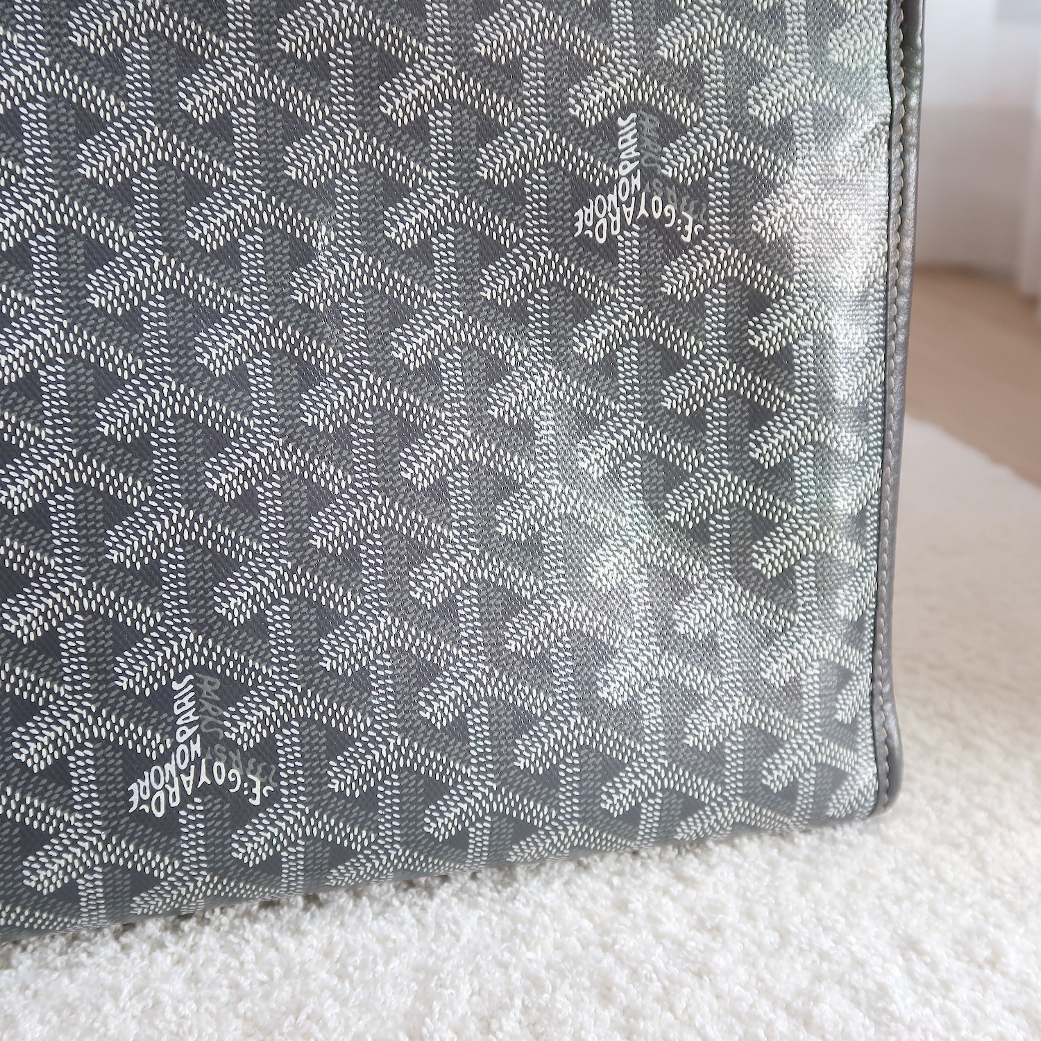 Goyard Grey Jouvence Clutch MM 2020