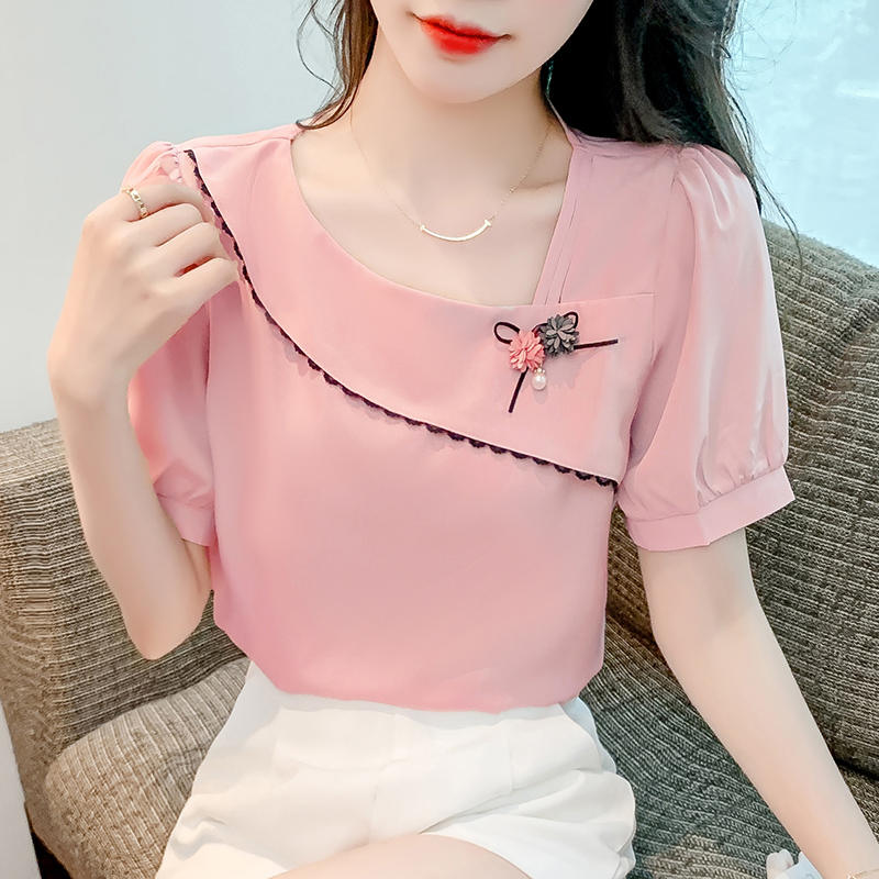 เสื้อยืดวัยรุ่นน่ารักๆ เสื้อวัยรุ่นแขนสั้น เสื้อผ้าวัยรุ่นเกาหลี แบรนด์ Wiyike