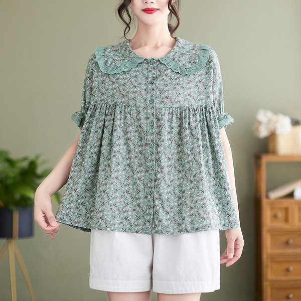 เสื้อลินิน แบบเสื้อสวยๆ เสื้อผ้าฝ้ายลินิน เสื้อเชิ้ตผ้าลินิน BY LININ