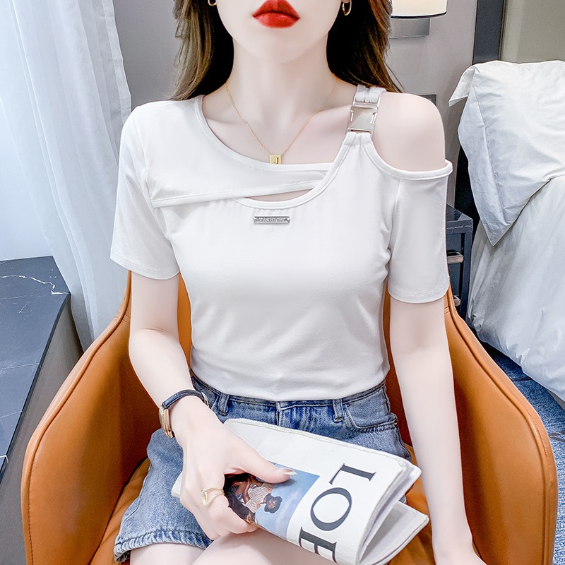 เสื้อผ้าวัยรุ่นเกาหลี เสื้อยืดวัยรุ่นผู้หญิง มีขนาด S M L XL