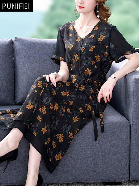 เดรสวัยผู้ใหญ่40-60ปี เดรสคุณแม่ ชุดเดรสทำงานวัยผู้ใหญ่ แบรนด์ MAMA DRESS