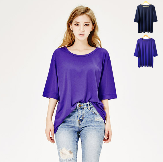 เสื้อผ้าแฟชั่น เสื้อยืดไซส์ใหญ่ สำหรับคนอวบอ้วนน่ารัก