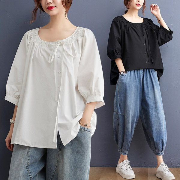 เสื้อลินินคนอ้วน