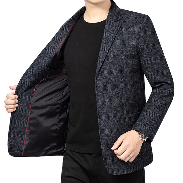 สูท Blazers ผู้ชาย เสื้อคลุมสไตล์สูท สำหรับผู้ชาย