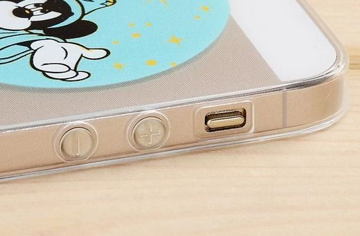 เคส iphone 5 5S 5C วัสดุ TPU บิดงอได้ เคสใส Screen ลาย Disney Micky หมีพู คิตตี้ โดนัลดั๊ก ราคาส่ง และ แบบ การ์ตูนอีกกว่า 24 แบบ no 668077