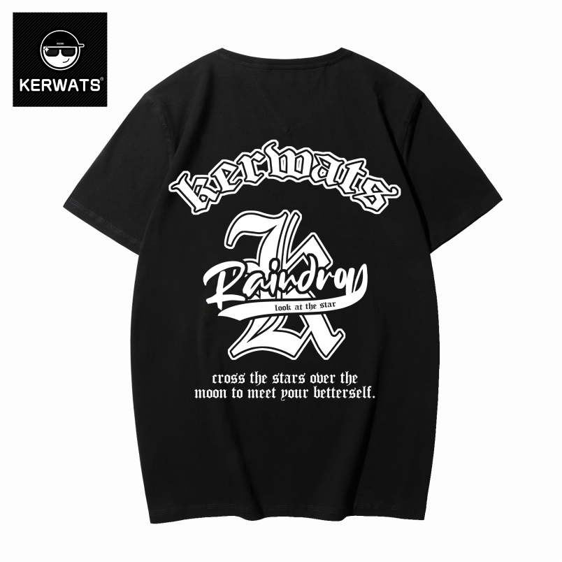 เสื้อยืดผู้ชายอ้วน S-6XL น้ำหนักผู้สวม 50-135 กิโลกรัม