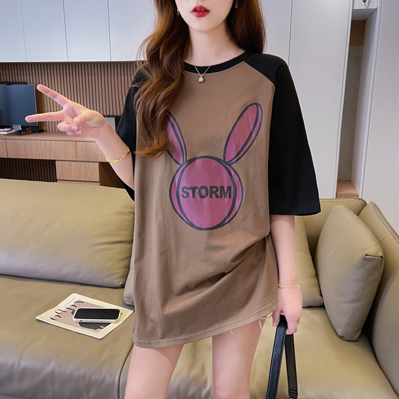 เสื้อยืดคนอ้วนแบบโอเวอร์ไซส์แบบ ulzzang fashion สนใจทักแชท