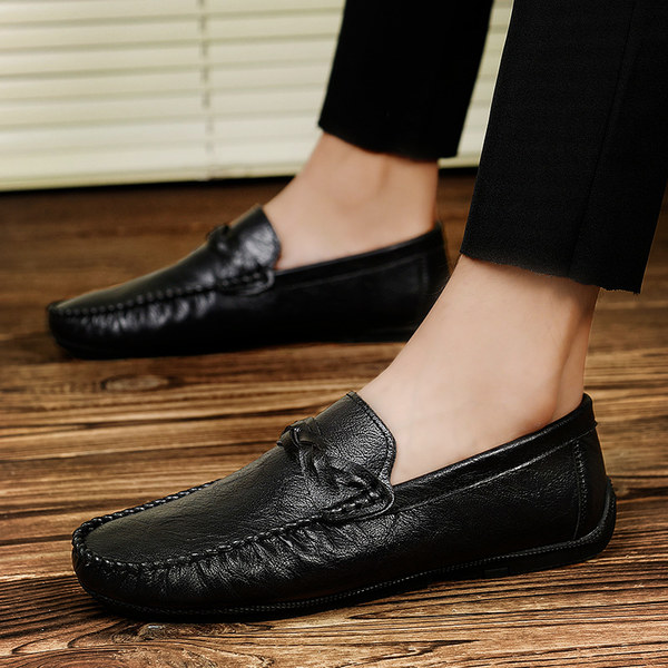 รองเท้าหนังผู้ชาย มีไซส์39-44 รองเท้าโลฟเฟอร์ชาย Slip-On Shoes