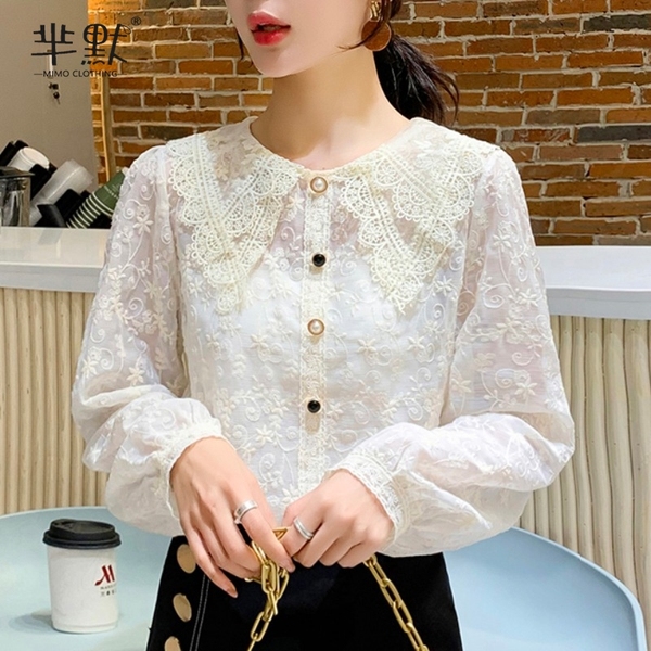 เสื้อเชิ้ตแฟชั่น เสื้อเชิ้ตชีฟอง เสื้อเชิ้ตลูกไม้ เสื้อเชิ้ตลายสวยๆ By Alier Chiffon blouse