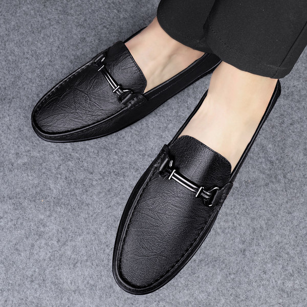 รองเท้าหนังผู้ชาย มีไซส์39-44 รองเท้าโลฟเฟอร์ชาย Slip-On Shoes