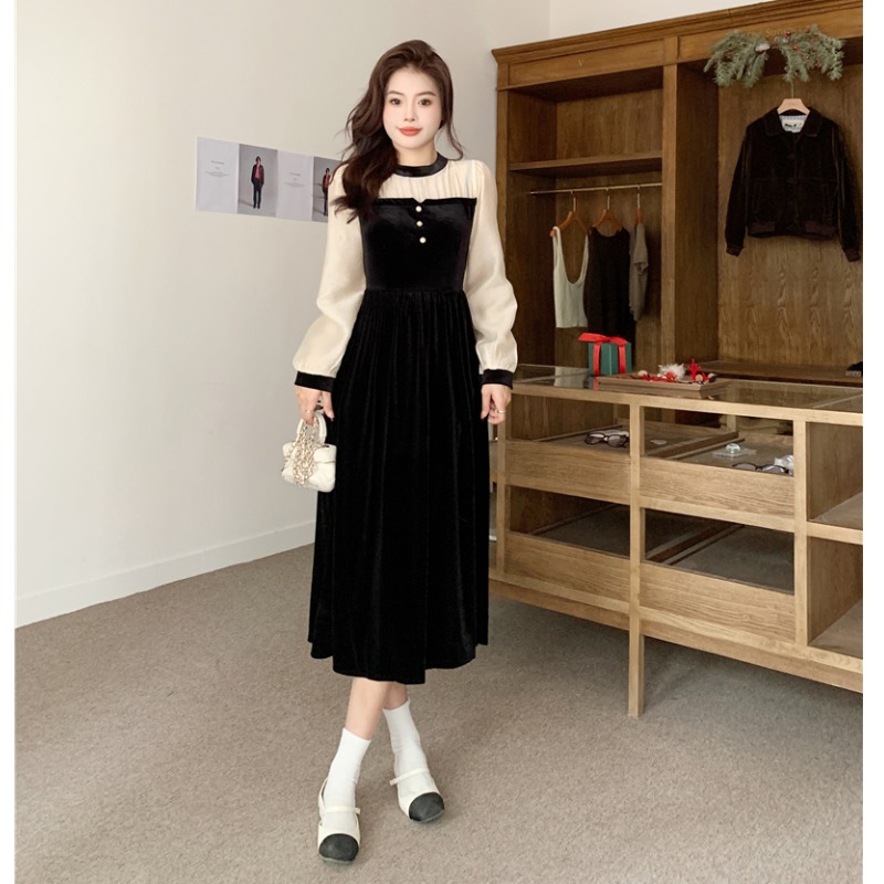 เดรสสาวอวบ มีไซส์ L-4XLอกเสื้อ 38-47 นิ้ว ใส่ได้ทั้งสาวหุ่นดีน่ารักจนถึงสาวอวบพลัสไซส์ จัดส่งฟรี! ทักแชทสั่งซื้อ