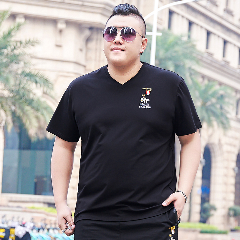 เสื้อยืดผู้ชายอ้วน S-5XL(อกเสื้อ39-51นิ้ว)