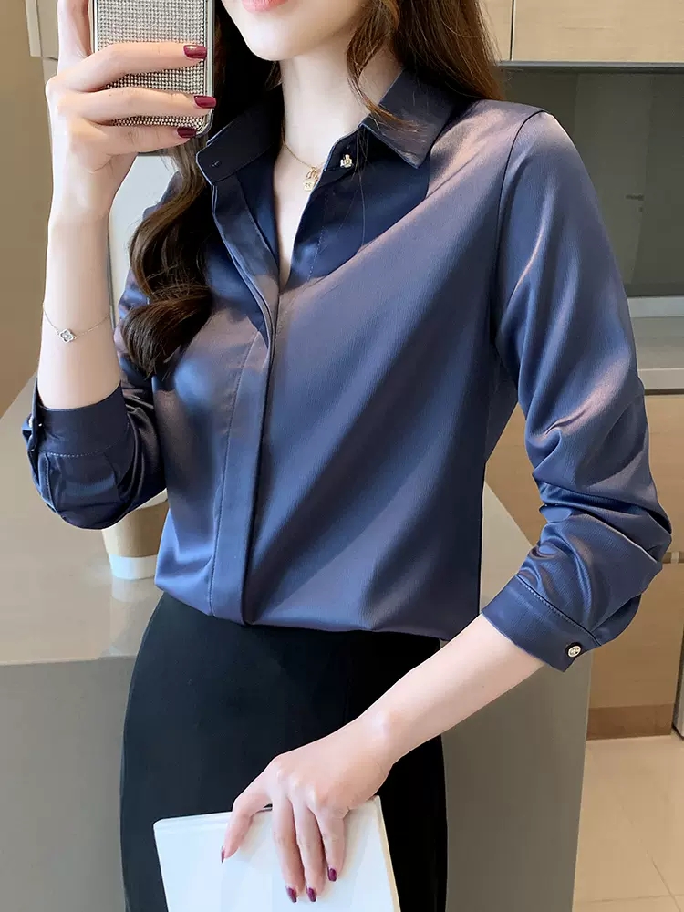 เสื้อลูกไม้ เสื้อเชิ้ตแขนยาว
