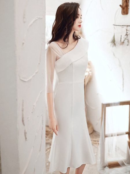 ชุดราตรี ชุดออกงาน ดีไซน์หรู แบรนด์ Angel
