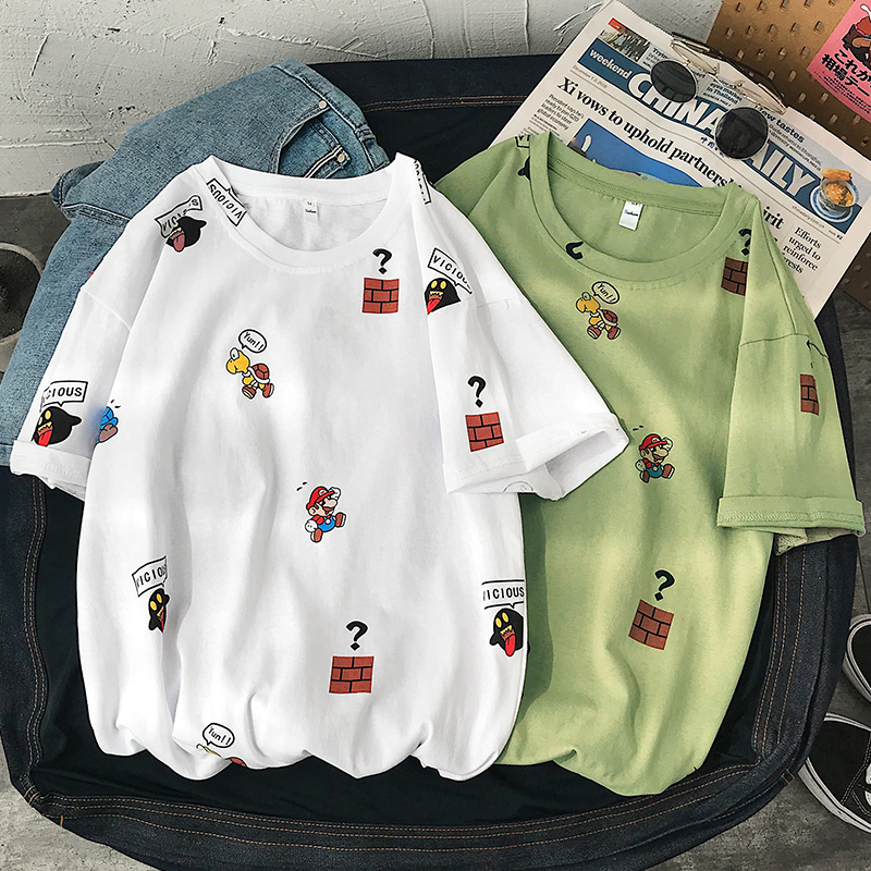 เสื้อยืดผู้ชายอ้วน M-5XL