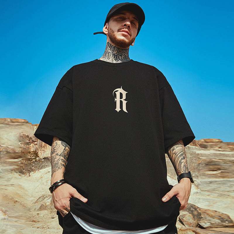 เสื้อยืดผู้ชายอ้วน S-5XL(อกเสื้อ39-51นิ้ว)