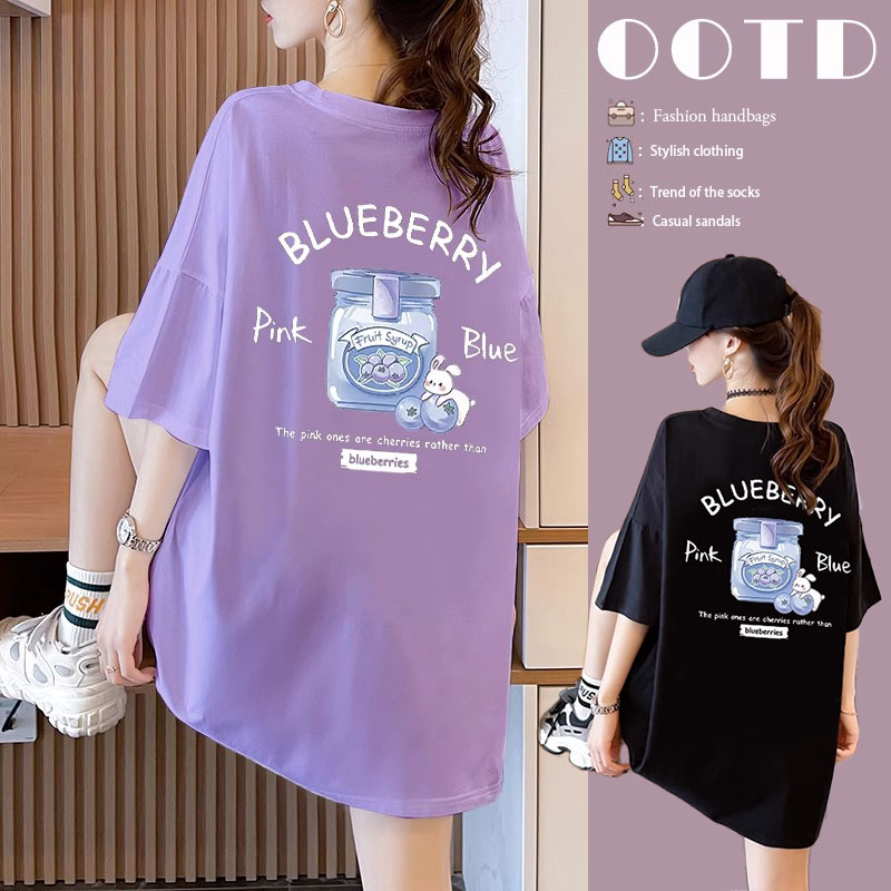 เสื้อยืดคนอ้วนแบบโอเวอร์ไซส์แบบ ulzzang fashion สนใจทักแชท