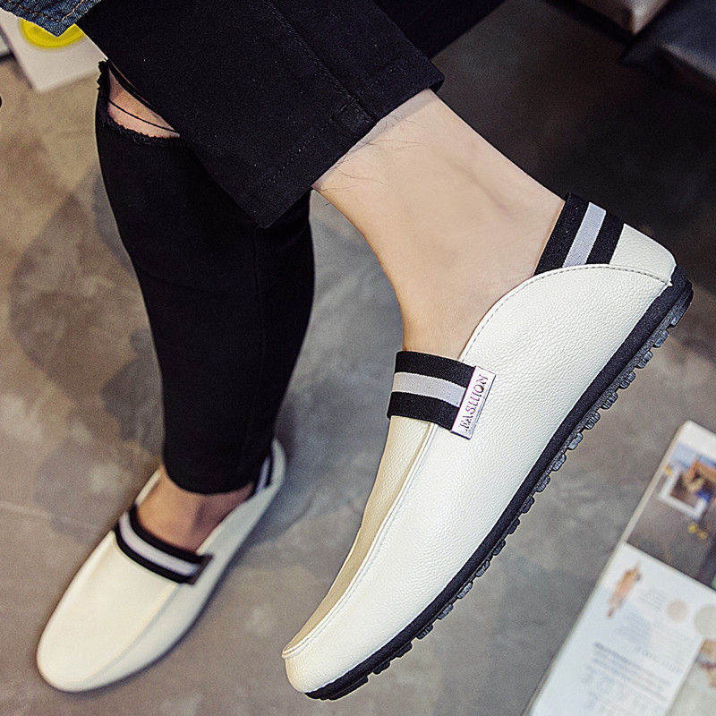 รองเท้าโลฟเฟอร์ชาย รองเท้าผู้ชาย รองเท้าแฟชั่นชาย รองเท้าหนังผู้ชาย Men Loafer Slip-On Shoes