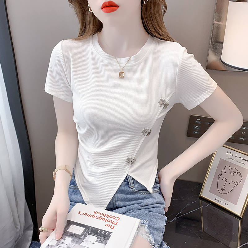 เสื้อยืดวัยรุ่นน่ารักๆ เสื้อวัยรุ่นแขนสั้น เสื้อผ้าวัยรุ่นเกาหลี แบรนด์ Wiyike