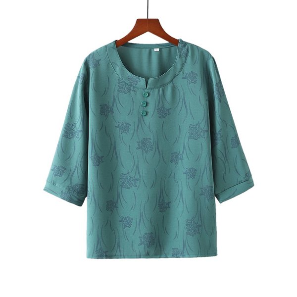 เสื้อลินินสไตล์ผู้ใหญ่ เสื้อคุณแม่ เสื้อผู้ใหญ่ แบรนด์ LININ