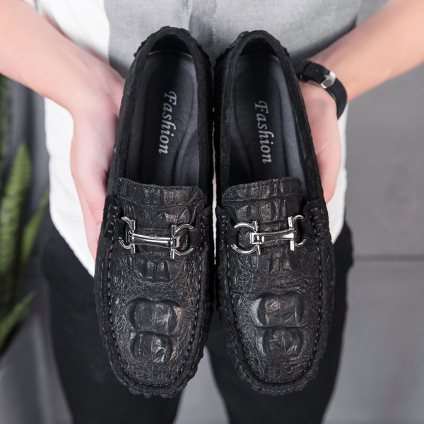 รองเท้าหนังผู้ชาย มีไซส์39-44 รองเท้าโลฟเฟอร์ชาย Slip-On Shoes