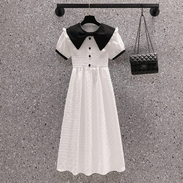 เดรสคนอ้วน เดรสสาวอวบ ชุดเดรสคนอ้วนวัยรุ่น BY PLUS SIZE Girl