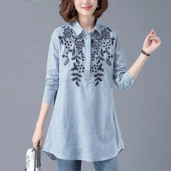 เสื้อลินิน เสื้อผ้าฝ้ายลินิน เสื้อเชิ้ตผ้าลินิน BY Zimo