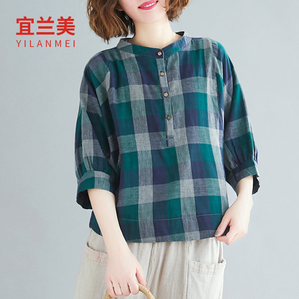 แบบเสื้อสวยๆ เสื้อผ้าฝ้ายลินิน เสื้อเชิ้ตผ้าลินิน