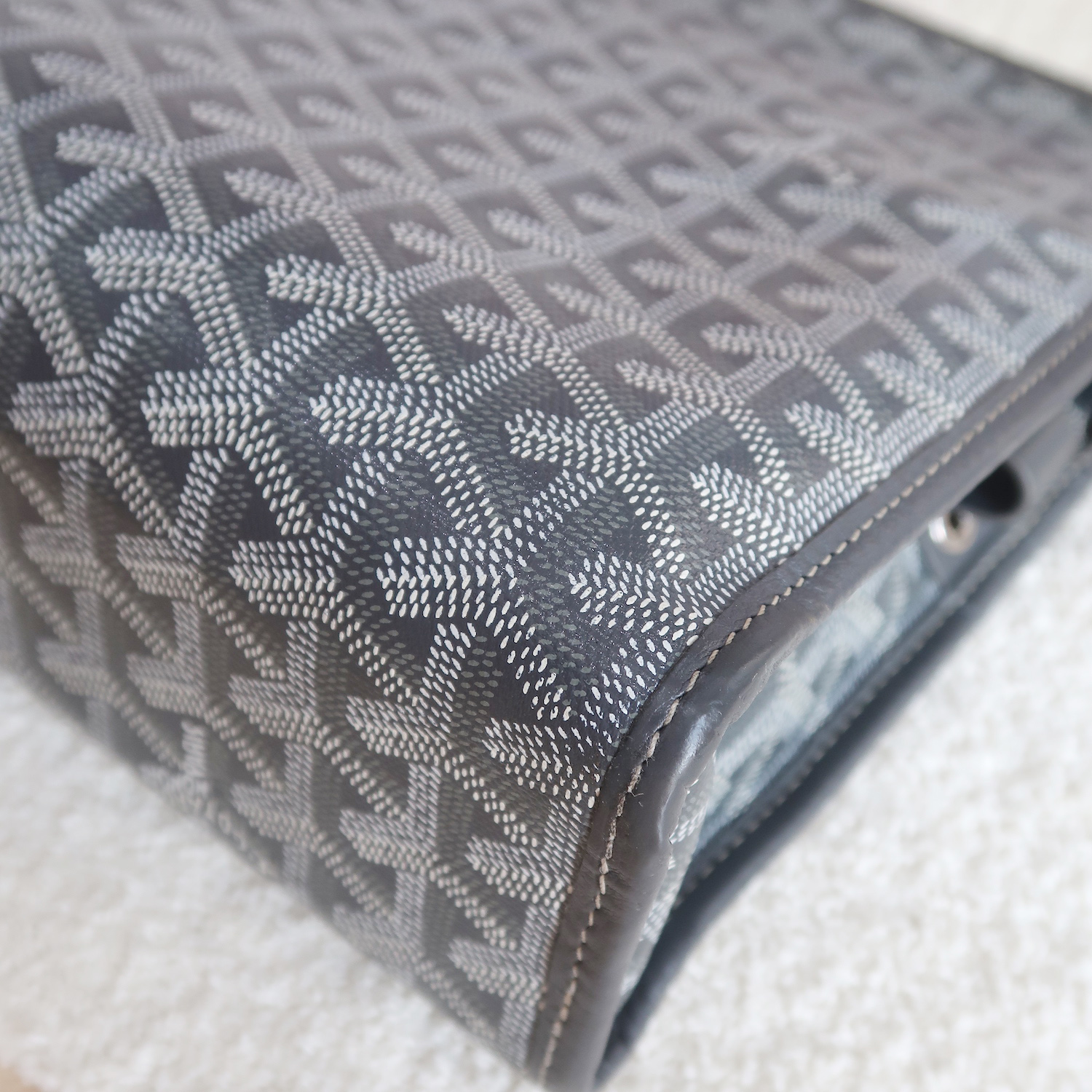 Goyard Grey Jouvence Clutch MM 2020
