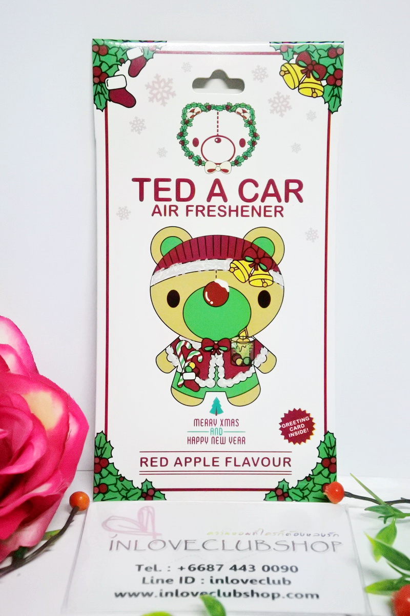 Ted A Car / Air Freshener (Red Apple)