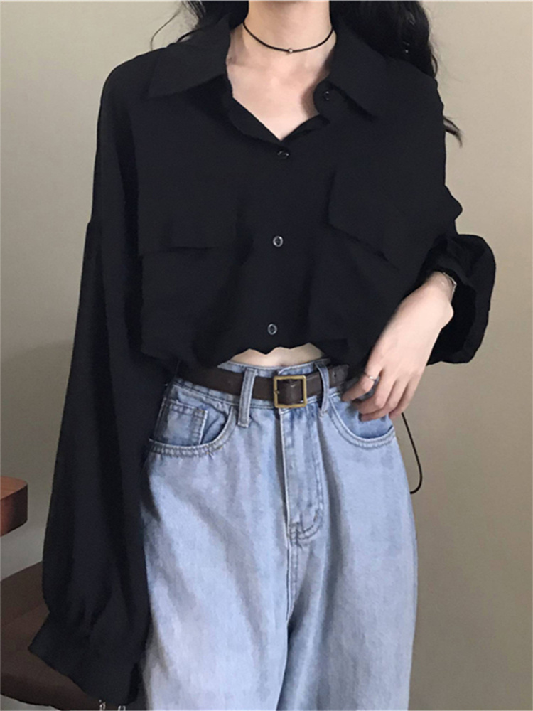 เสื้อลูกไม้ เสื้อเชิ้ตแขนยาว