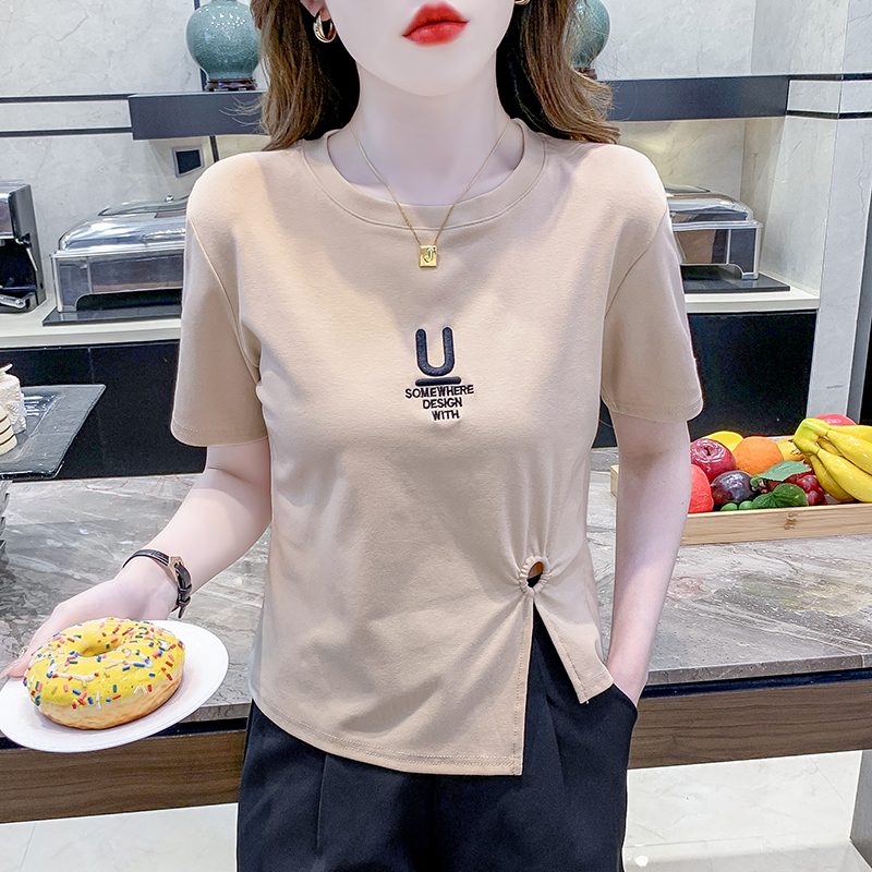 เสื้อผ้าวัยรุ่นเกาหลี เสื้อยืดวัยรุ่นผู้หญิง มีขนาด S M L XL