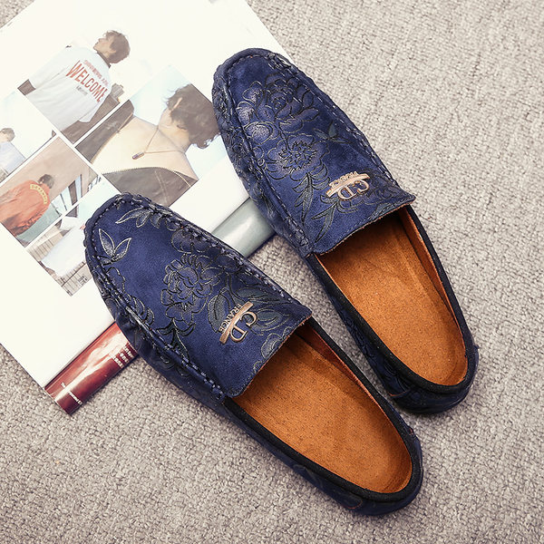 รองเท้าหนังผู้ชาย มีไซส์39-44 รองเท้าโลฟเฟอร์ชาย Slip-On Shoes