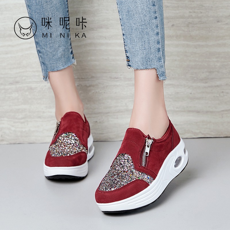 รองเท้าผ้าใบ รองเท้าลำลอง รองเท้าผ้าใบลำลอง รองเท้าแฟชั่นแบบสวม Slipper Shop