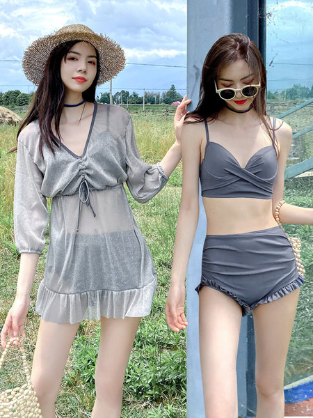 ชุดว่ายน้ำผู้หญิง ชุดว่ายน้ำน่ารัก Bikini ชุดไปทะเล