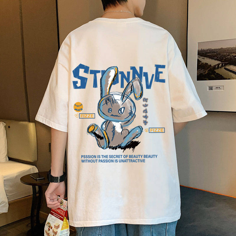 เสื้อยืดผู้ชายอ้วน XL-5XL อกเสื้อ40-52 นิ้ว