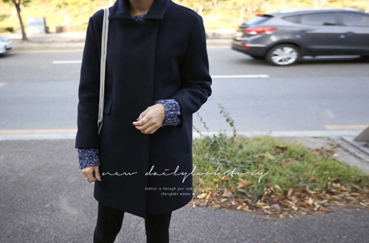 เสื้อโค้ทกันหนาว ทรงสวย ใส่ได้หลายแบบ ผ้าดีบุซับในกันลม พร้อมส่ง กรมท่า