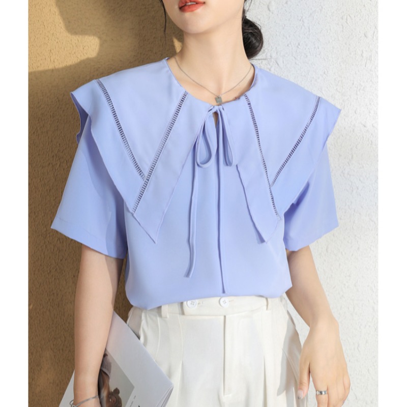 เสื้อเชิ้ตผู้หญิงแขนยาว เสื้อเชิ้ตผู้หญิงใส่ทํางาน 390 บาทต่อชิ้น ฟรีค่าจัดส่ง