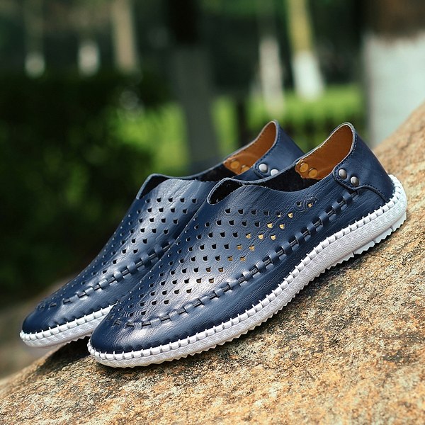 รองเท้าหนังผู้ชาย มีไซส์39-44 รองเท้าโลฟเฟอร์ชาย Slip-On Shoes