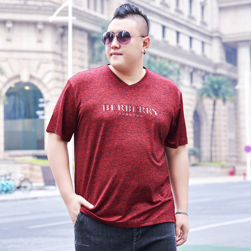 เสื้อยืดผู้ชายอ้วน S-5XL(อกเสื้อ39-51นิ้ว)